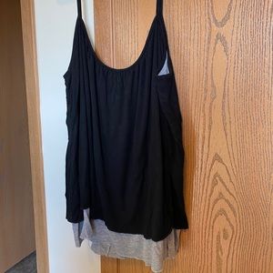 Black/Grey duel-layer Tank